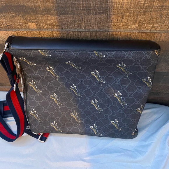 Gucci GG black messenger - Picture 5 of 8